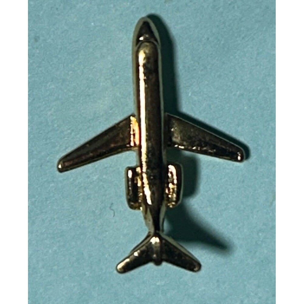 Vintage Jet Airplane Lapel Tie Tac Pin McDonnell Douglas DC-9